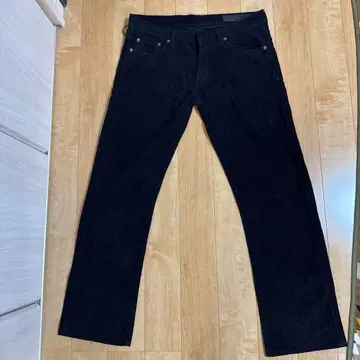 RING 다크 블루 코듀로이 팬츠