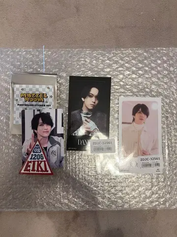 MAZZEL 에이키 마제베야 트레이딩 카드 only you IC 스티커