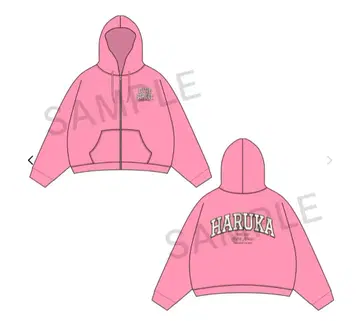 사쿠라바 하루카 CUTIE STREET OSHI API 집업 후드티