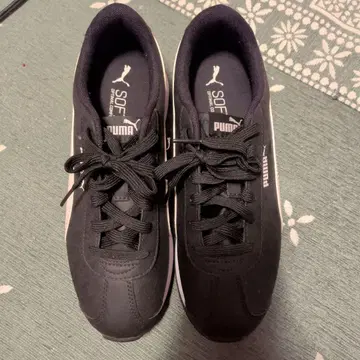 PUMA 소프트 옵티멀 컴포트 블랙 스니커즈