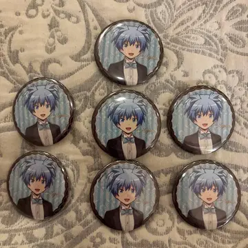 암살교실 E-DINER 캔뱃지 7개 세트