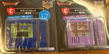 드래곤 퀘스트 제일복권 C상 사운드 블록 2종 세트