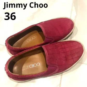 지미추 핑크 슬립온