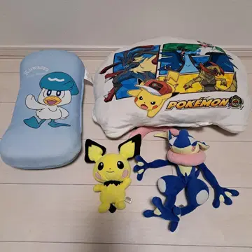 포켓몬 쿠션 봉제 인형 세트