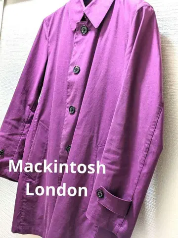 MACKINTOSH 매킨토시 스텐카라 코트 퍼플 코트