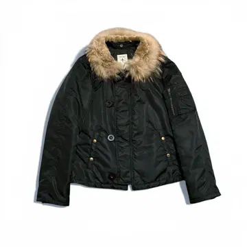 archive fur down military jacket N2B