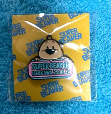 SUPER BEAVER 핀 배지 카나자와 공연 한정판