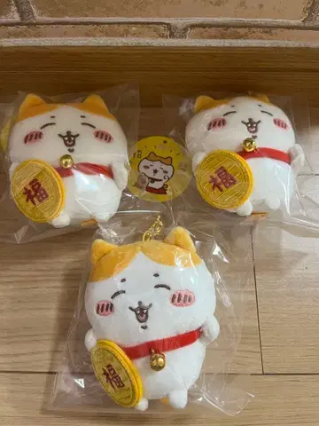 치이카와 초복 하치와레 마네키네코 마스코트 3개 세트