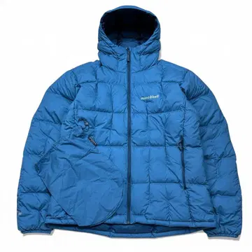 컨디션 최상 몽벨 네쥬 다운 후드티 EX800 수납 봉투 포함 L 사이즈