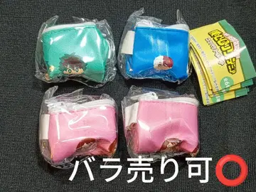 나의 히어로 아카데미아 컴팩트 파우치 미도리야 오챠코 토도로키 4개 세트