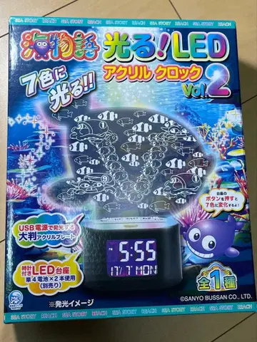 빛나는! LED 아크릴 시계 Vol.2