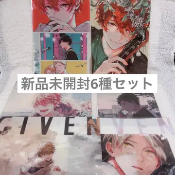 기븐 기븐전 클리어 파일 A~F 6종 세트 미개봉 새상품