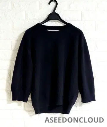 [ 새상품급 ] ASEEDONCLOUD 풀오버 니트 스코틀랜드제