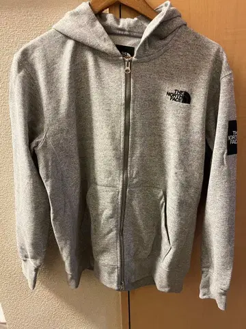 더 노스페이스 그레이 풀 집업 후드티