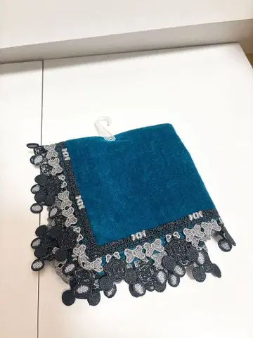 [ 익명 배송 ] 미사용 새상품 디즈니 미키 레이스 포함 손수건 타월