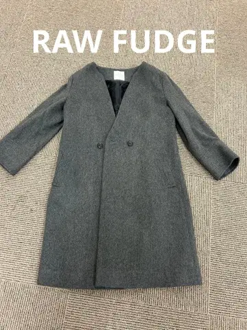 RAW FUDGE 롱 코트