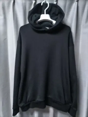 뉴트럴 웍스 스트레치 플리스 후드티 풀오버 블랙