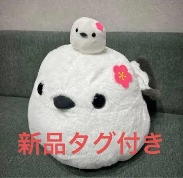 택 포함 새상품 복슬복슬 시마연가 다정한 모자 관계 컬러풀 봉제 인형