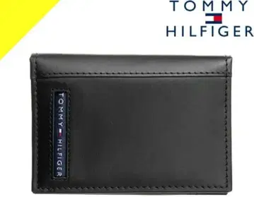 TOMMY HILFIGER 2단 천연 가죽 카드 케이스