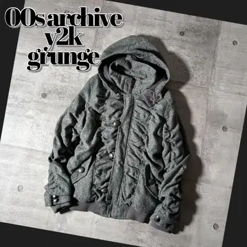 00s 셔링 N2-B 봄버 자켓 헤이세이 갸루 y2k 그런지