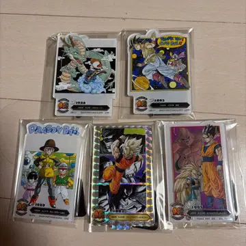 드래곤볼 40주년 제일복권 F상 4종 시크릿