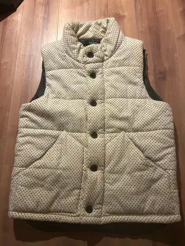 한지라 도트 무늬 베스트