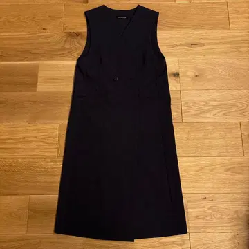 GREEN LABEL RELAXING 롱베스트 다크 네이비