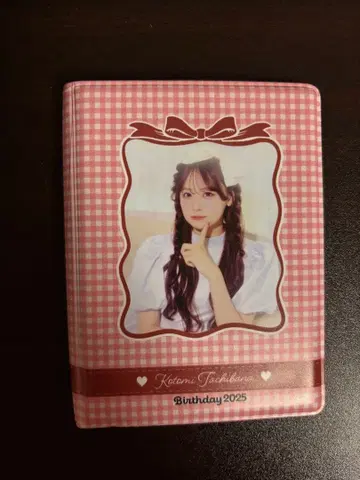 캰츄 타치바나 코토미 생일 폴라로이드 파일