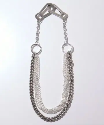 [ GRANCY ] 카라비너 디자인 레이어링 지갑 체인