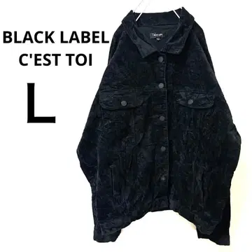 BLACK LABEL C'EST TOI [ L ] 데님 자켓 블랙