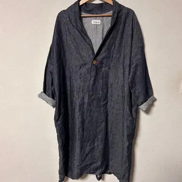 치요 치시로 chishiro 여성용 반응 데님 로브 코트 가디건