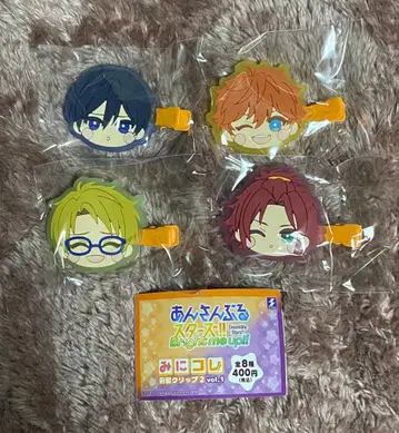 앙스타 미니컬렉션 앞머리 클립 2 Trickstar 컴플리트 세트