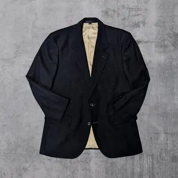 [ Alger ] 테일러드 자켓 블랙 싱글 시티 보이 아메카지