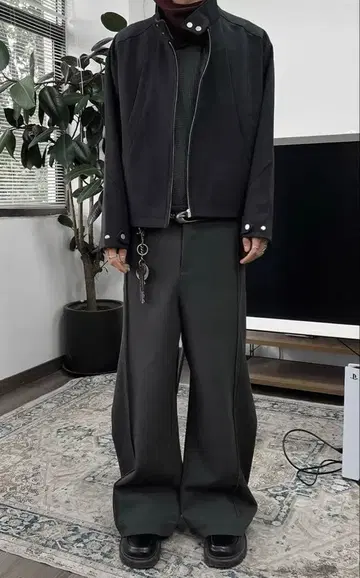 REVER REACT 와이드 슬랙스