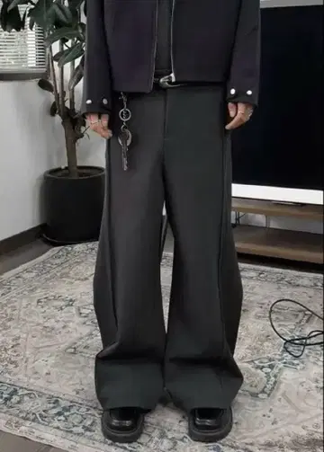 REVER REACT 와이드 슬랙스