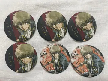 은혼 캐릭터 배지 컬렉션 신선조 동란편 캔뱃지 오키타 소고 세트