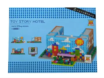 디즈니 nanoblock 토이스토리 호텔 미개봉품 나노블록