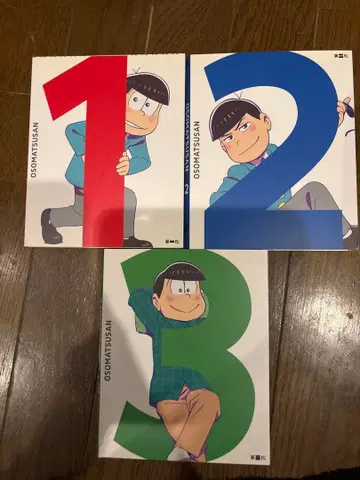 오소마츠 6쌍둥이 애니메이션 Blu-ray 1권 2권 3권 세트