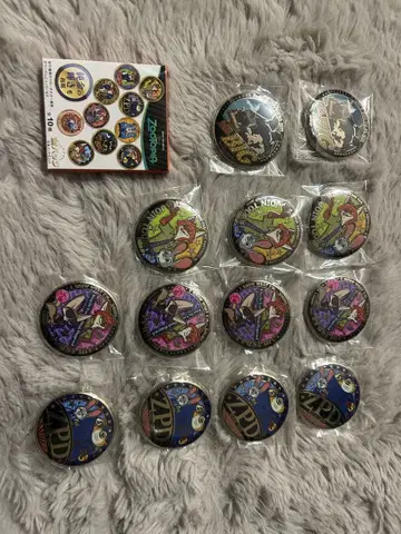 주토피아 핀 배지 세트 12개