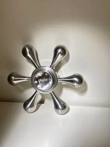 핸드 스피너 ispin 수도 스테인리스 실버 Fidget toy