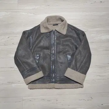 EMODA 그레이지 무스탕 자켓