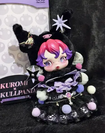 POPMART 스컬 팬더 산리오 콜라보 특별 옷 갈아입기 의류 쿠로미