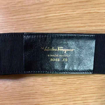 Salvatore Ferragamo 블랙 벨트 XS