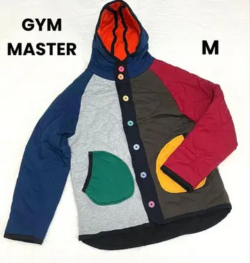 [ 짐 마스터 ] GYM MASTER 퀼팅 자켓 M 멀티 컬러