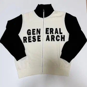 초레어 general research 제네럴 리서치 지퍼 니트