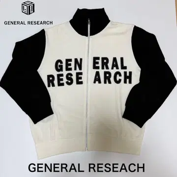 초레어 general research 제네럴 리서치 지퍼 니트