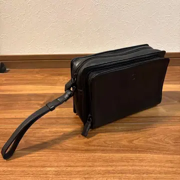 [새상품급] OFFERMANN 오퍼만 가죽 천연 가죽제 세컨드 백 엠보