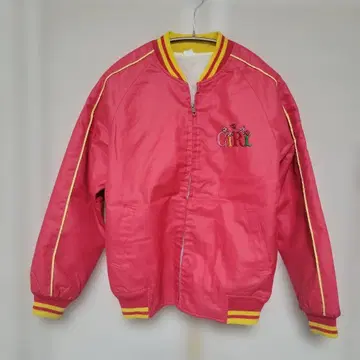 핑크 자켓 GIRL 자수