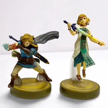 amiibo 젤다 티어 킹 젤다 공주 링크 2종 세트
