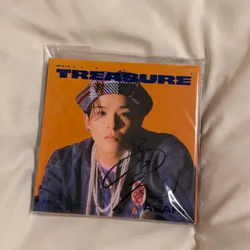 TREASURE 아사히 친필 사인 앨범